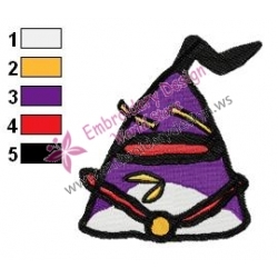 Angry Birds Space Embroidery Design 06